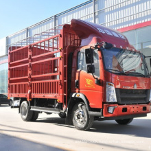 Cheap price HOWO 4x2 light duty 10 tons stake cargo truck